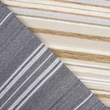 Chenille Rayures Beige - Ribes y Casals