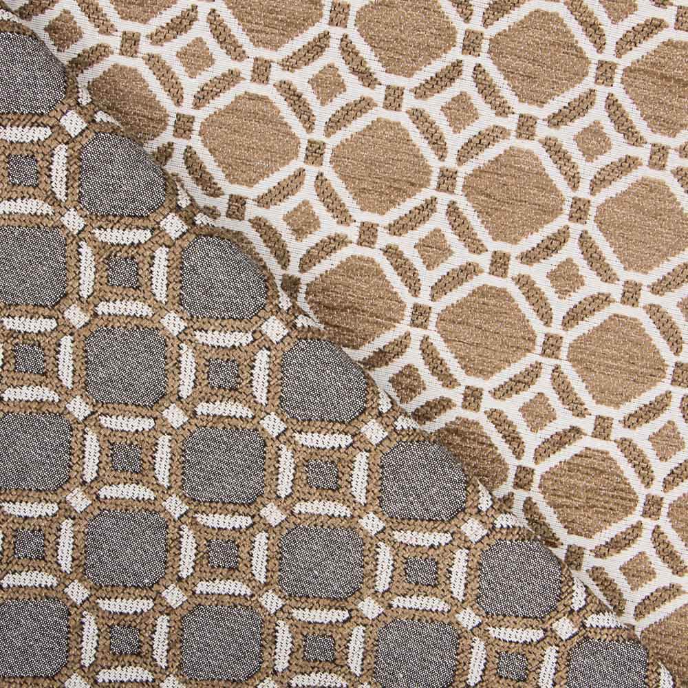 Tapisserie Chenille Géométrique Camel - Ribes y Casals