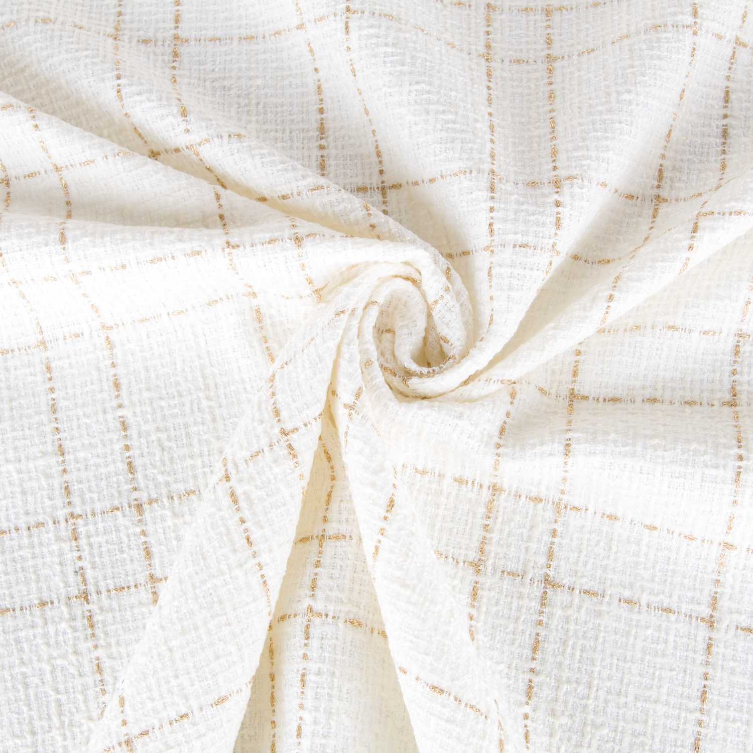 Cheviot Lurex Écru - Ribes y Casals