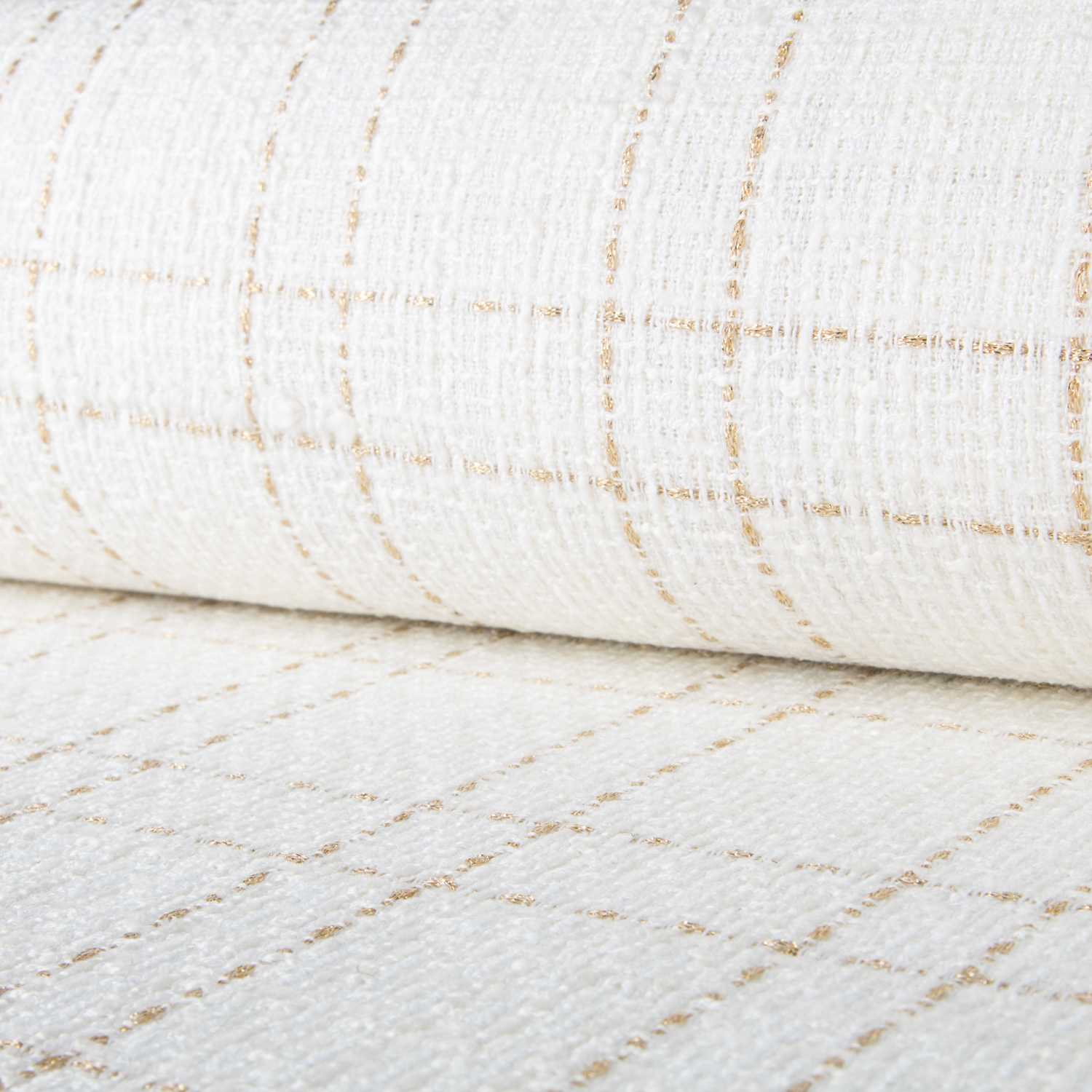 Cheviot Lurex Écru - Ribes y Casals