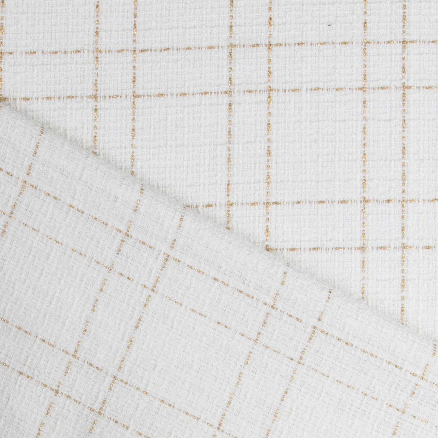 Cheviot Lurex Écru - Ribes y Casals