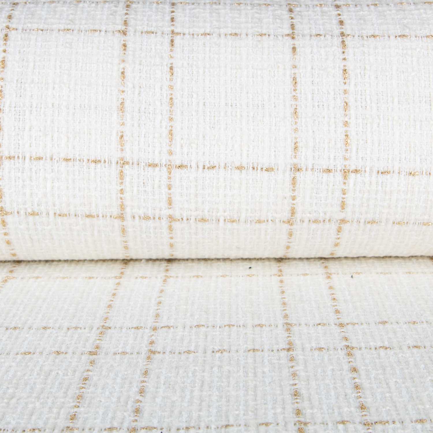 Cheviot Lurex Écru - Ribes y Casals