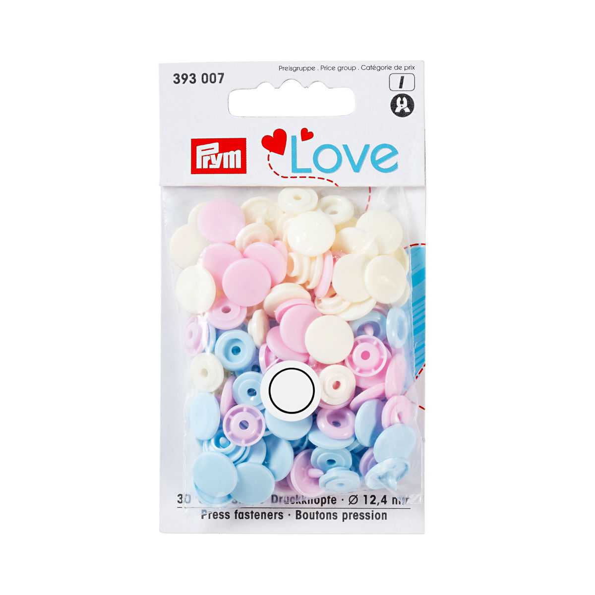 Prym - Love Color Bouton Pression 393007 - Ribes y Casals