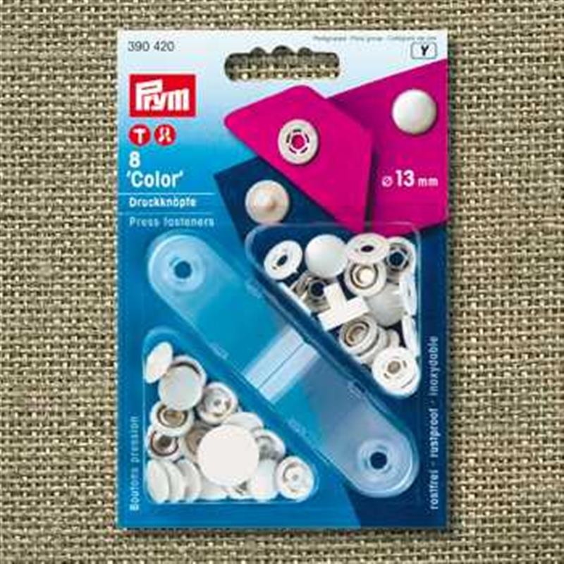 Boutons Pression À Rivet Blancs - Ribes y Casals