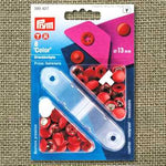 Boutons Pression À Rivet Rouges - Ribes y Casals