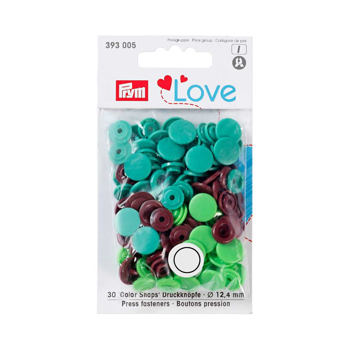 Prym - Love Color Bouton Pression 393005 - Ribes y Casals