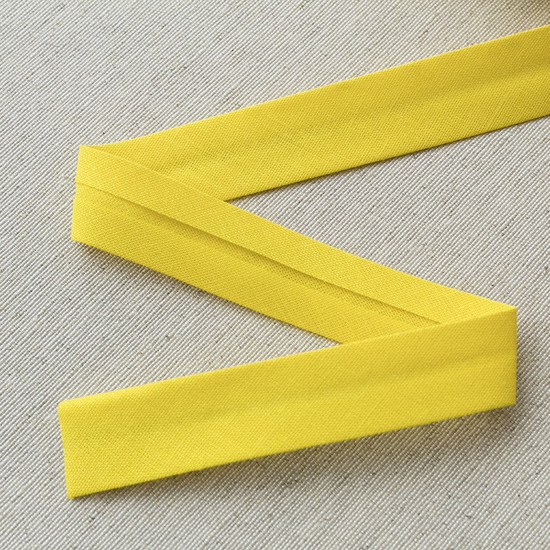 Ruban Biais Jaune 18mm - Ribes y Casals
