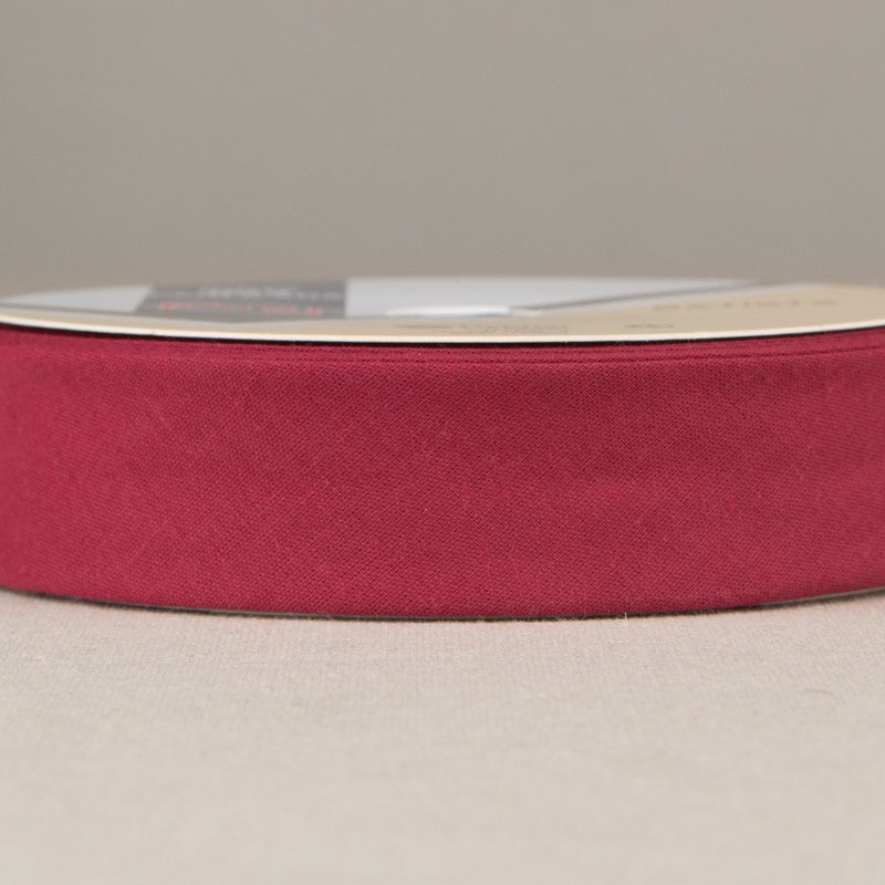 Ruban Biais Bordeaux 30mm - Ribes y Casals
