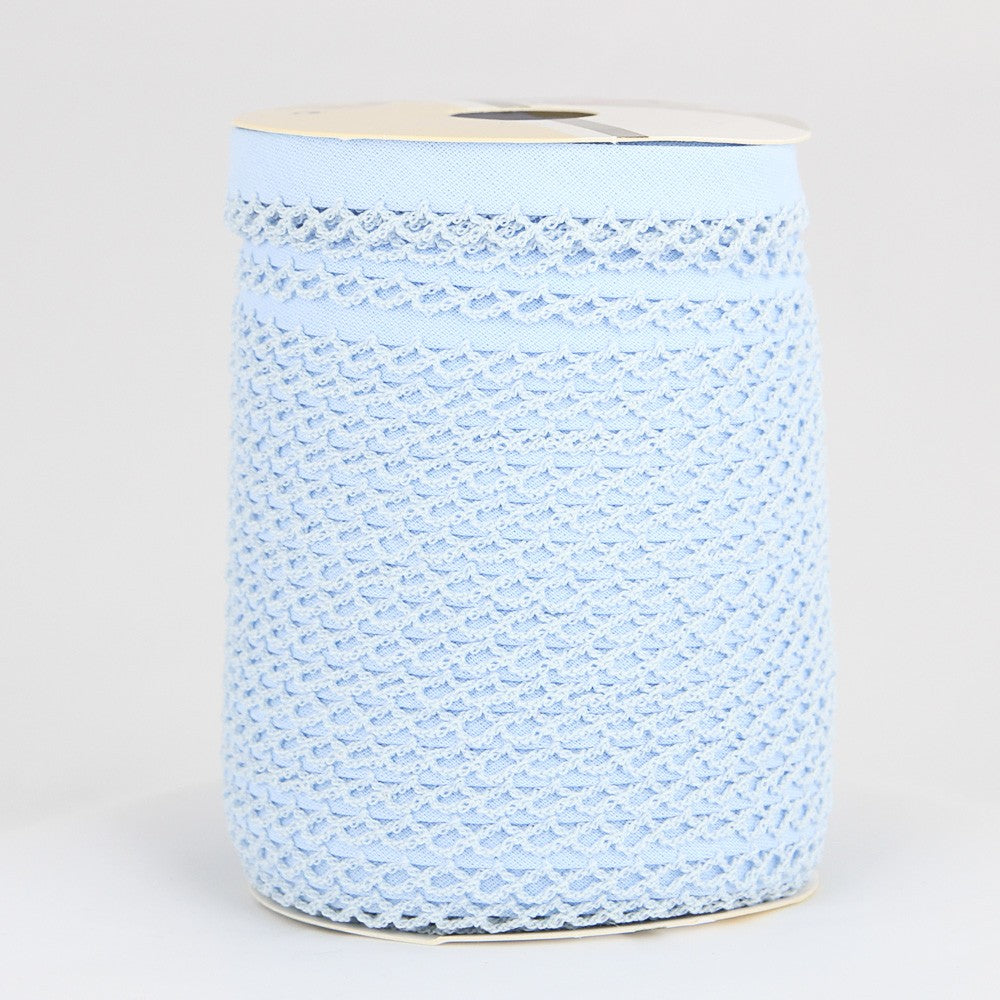 Ruban Biais 12mm Bleu Clair - Ribes y Casals