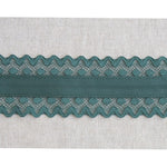 Ruban Biais Dentelle Vert 53mm - Ribes y Casals