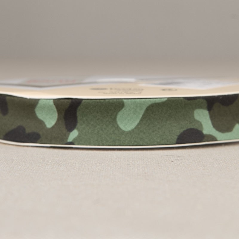Ruban Biais Fantaisie Militaire 18mm - Ribes y Casals