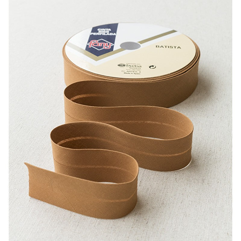 Ruban Biais Marron 30mm - Ribes y Casals