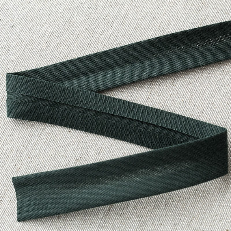 Ruban Biais Vert Bouteille 18mm - Ribes y Casals