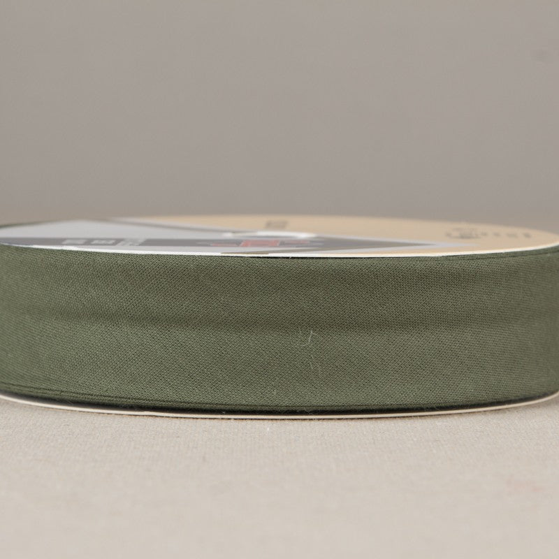 Ruban Biais Vert Kaki 30mm - Ribes y Casals