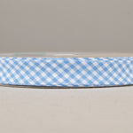 Ruban Biais Vichy Bleu Ciel 18mm - Ribes y Casals