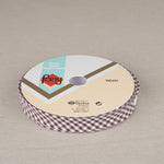 Ruban Biais Vichy Marron 18mm - Ribes y Casals