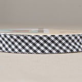 Ruban Biais Vichy Noir 18mm - Ribes y Casals