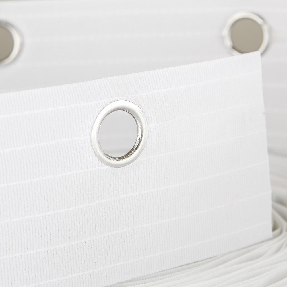 Ruban Rideau Oeillets 12 mm Blanc - Ribes y Casals