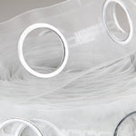 Ruban Rideau Oeillets 42 mm Transparent - Ribes y Casals