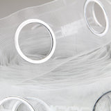 Ruban Rideau Oeillets 42 mm Transparent - Ribes y Casals