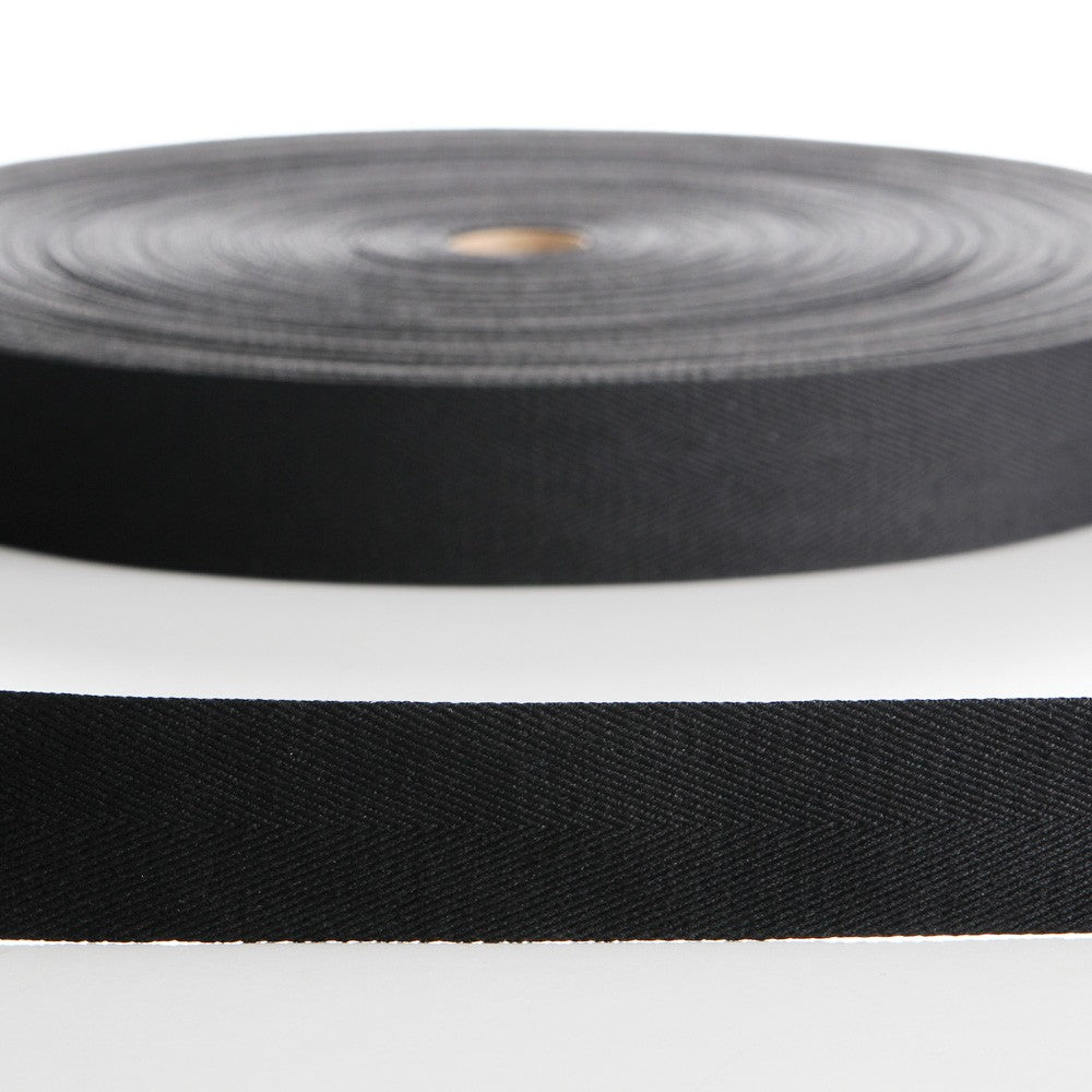 Ruban Chevrons Noir 40mm - Ribes y Casals