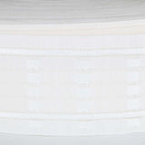 Ruban Froncé Rideau 75 Blanc 230x100 - Ribes y Casals