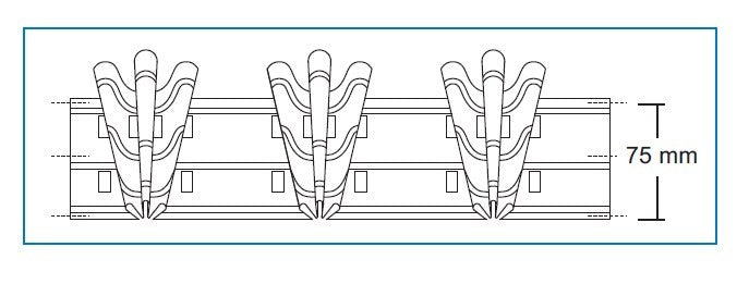 Ruban Froncé Rideau 79 Beige - Ribes y Casals