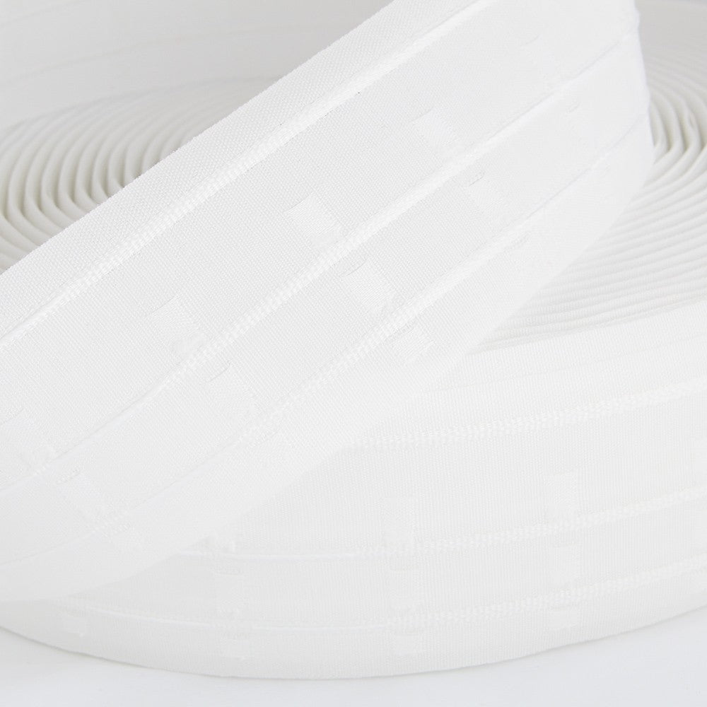 Ruban Froncé Rideau 79 Blanc - Ribes y Casals