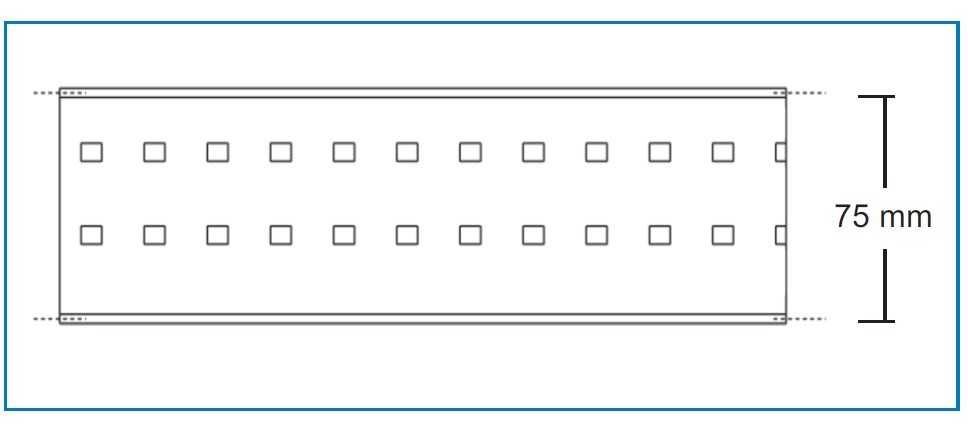 Ruban Invisible Onde Tex 75 - Ribes y Casals
