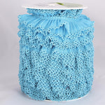 Ruban Plissé 3cm Bleu - Ribes y Casals