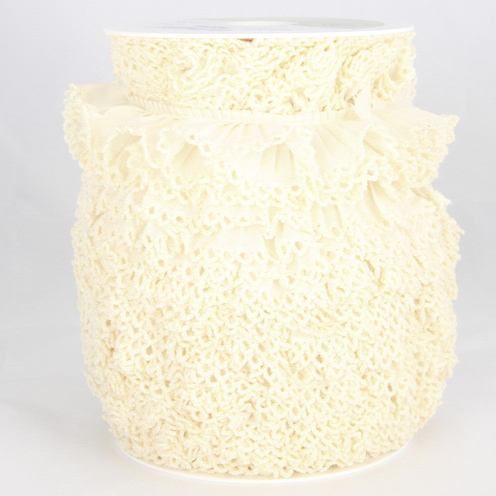 Ruban Plissé 3cm Écru - Ribes y Casals