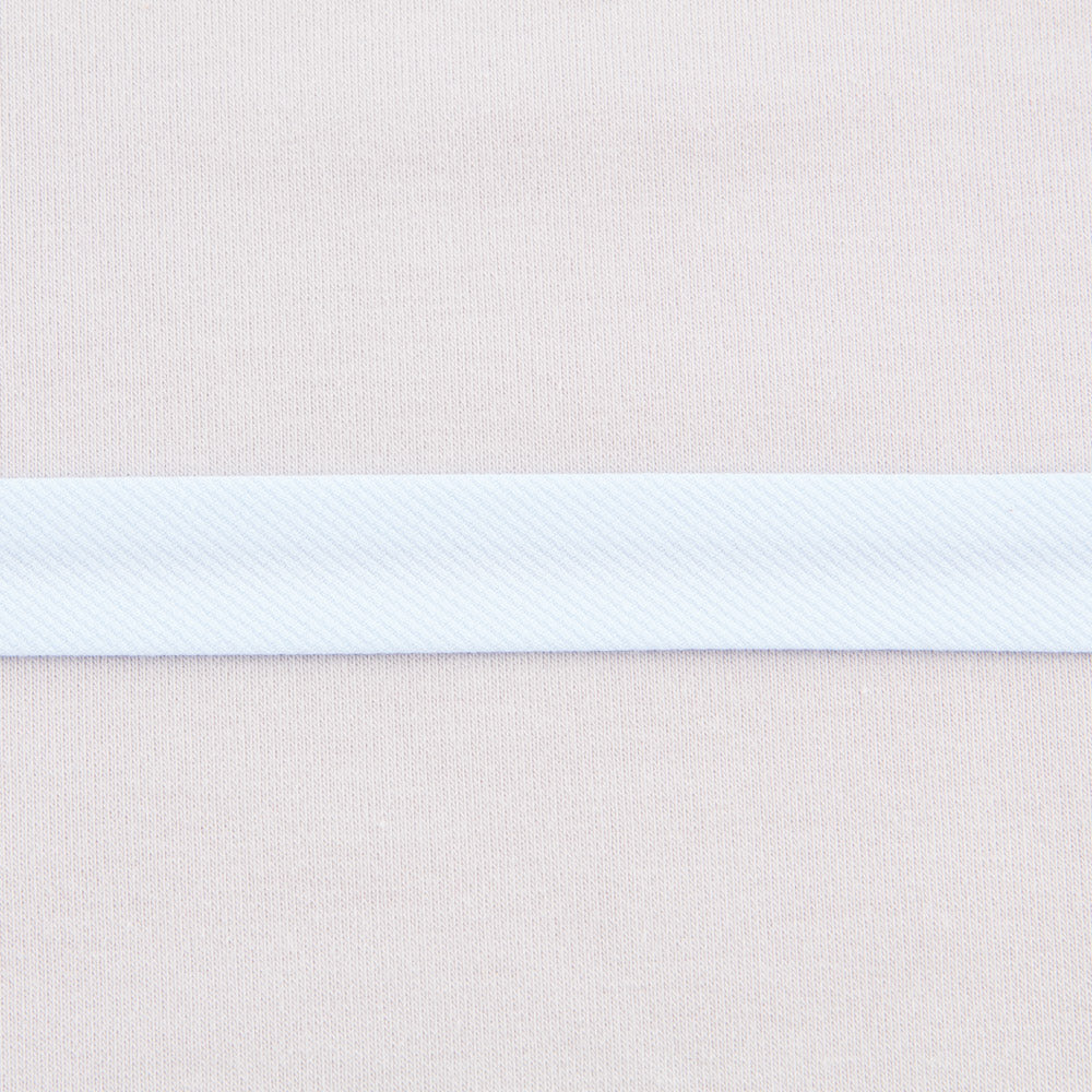 Ruban Biais Piqué Bleu Ciel 18mm - Ribes y Casals