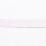 Ruban Biais Coeurs Rose 18 mm - Ribes y Casals