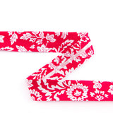 Ruban Biais Garden Rouge 18 mm - Ribes y Casals