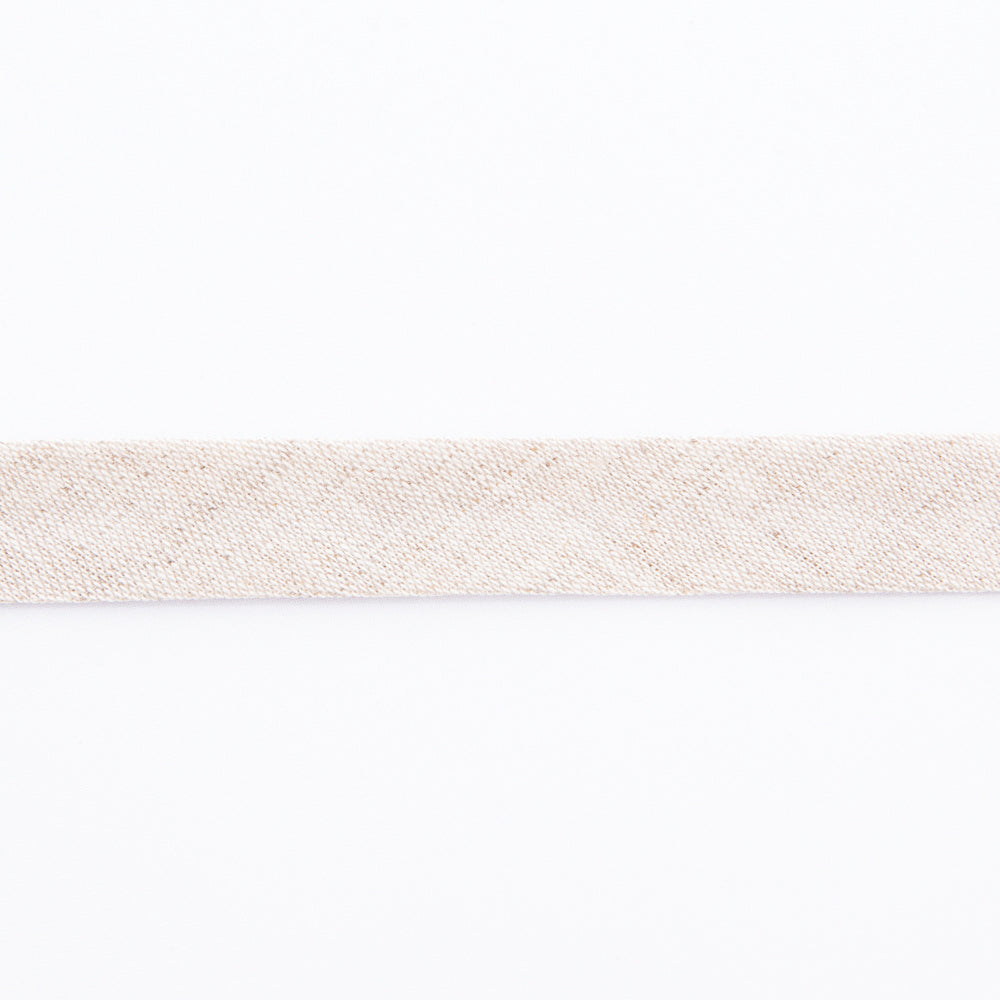 Ruban Biais Lin Beige 18 mm - Ribes y Casals