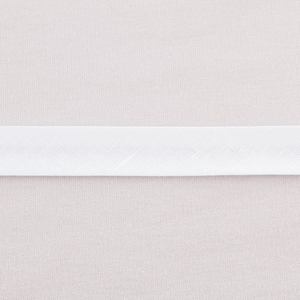 Ruban Biais Lin Blanc 18 mm - Ribes y Casals