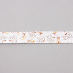 Ruban Biais Lunes Blanc 18 mm - Ribes y Casals