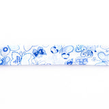 Ruban Biais Papillons Bleu 18 mm - Ribes y Casals