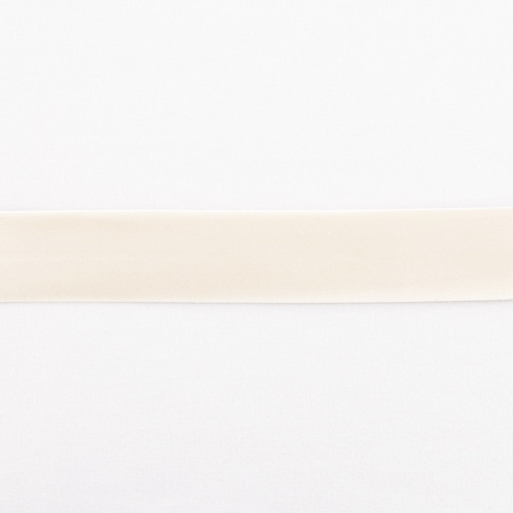 Ruban Biais Satin Beige 30 mm - Ribes y Casals
