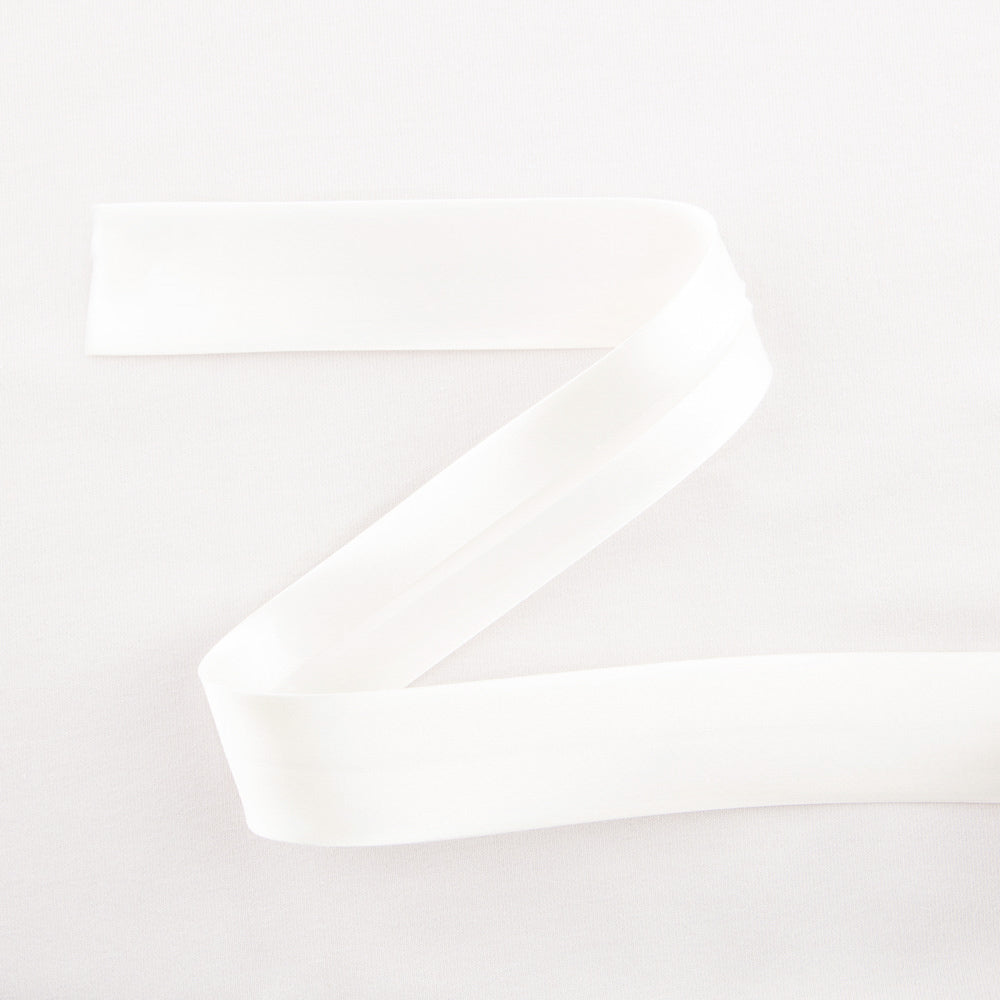 Ruban Biais Satin Écru 30 mm - Ribes y Casals