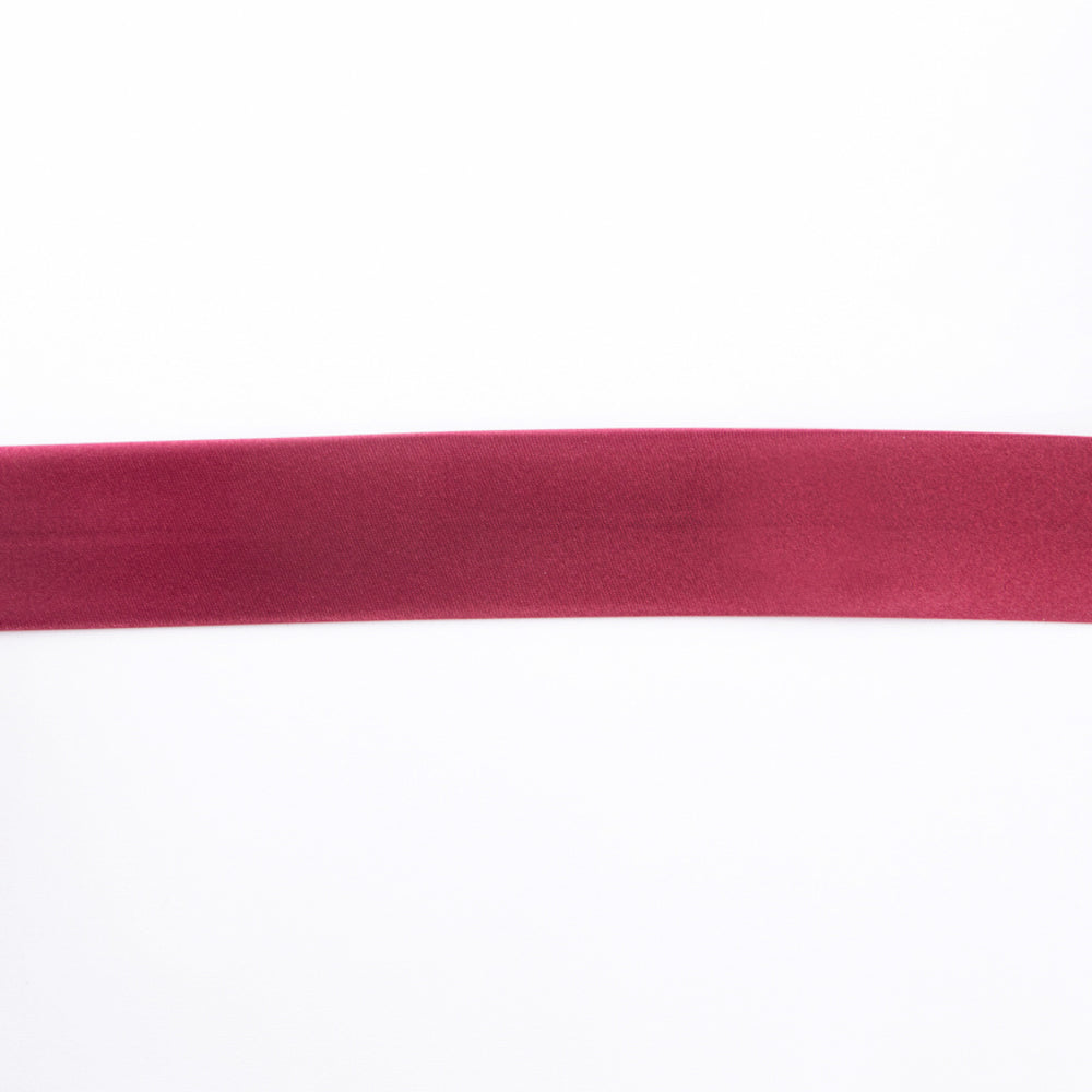 Ruban Biais Satin Grenat 30 mm - Ribes y Casals