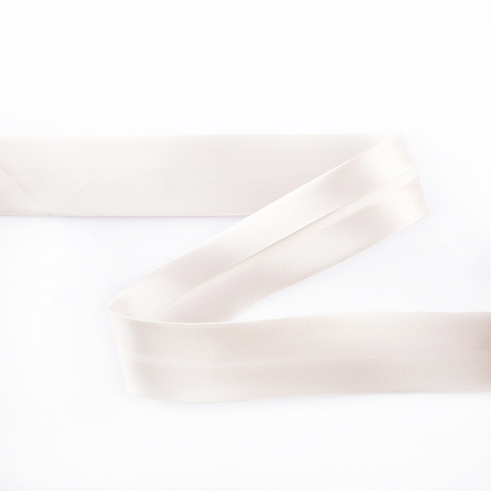 Ruban Biais Satin Gris 18 mm - Ribes y Casals