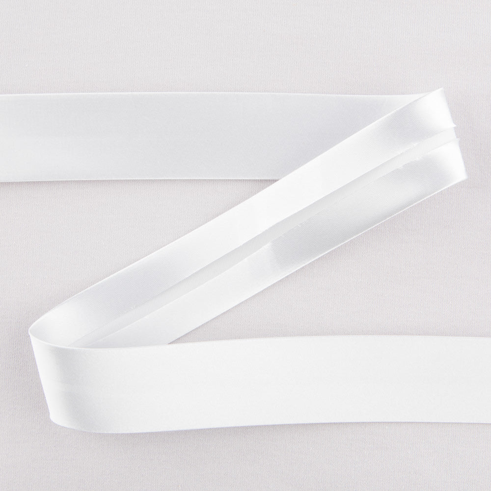 Ruban Biais Satin Gris Taupe 18 mm - Ribes y Casals