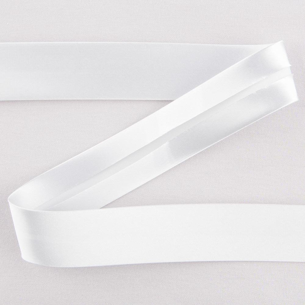 Ruban Biais Satin Gris Taupe 30 mm - Ribes y Casals