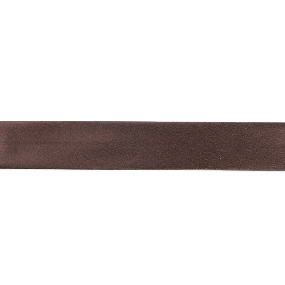 Ruban Biais Satin Marron 18 mm - Ribes y Casals
