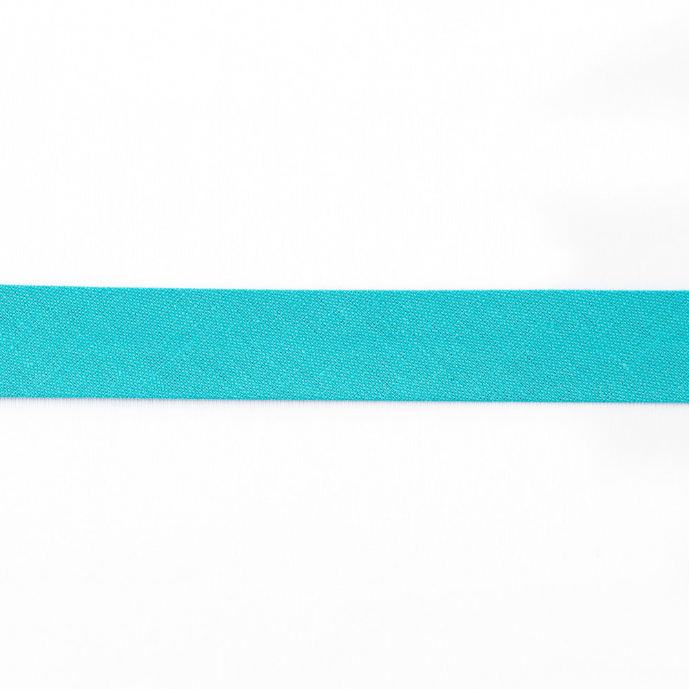 Ruban Biais Vert Turquoise 18mm - Ribes y Casals