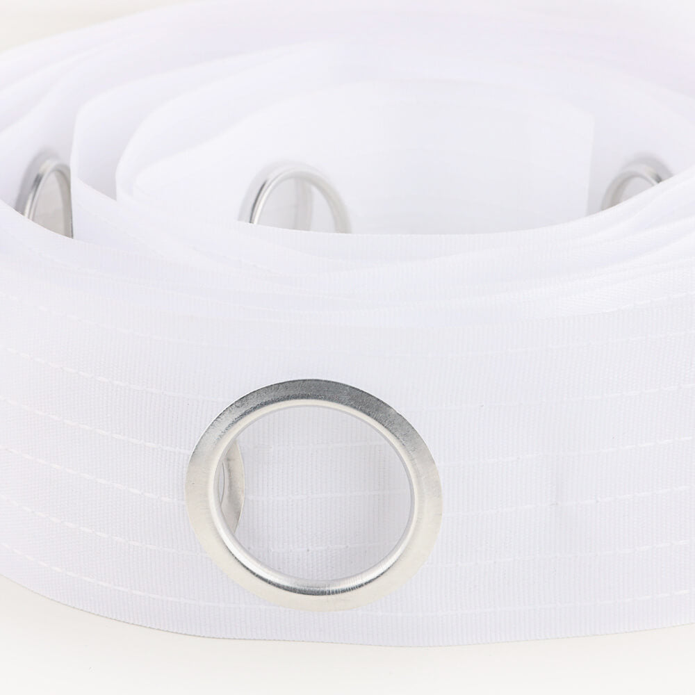 Ruban Rideau Oeillets 42 mm Blanc - Ribes y Casals
