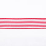 Ruban Listé Rouge - Ribes y Casals