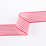 Ruban Listé Rouge - Ribes y Casals