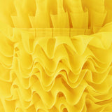 Ruban Plissé 6 cm Jaune - Ribes y Casals